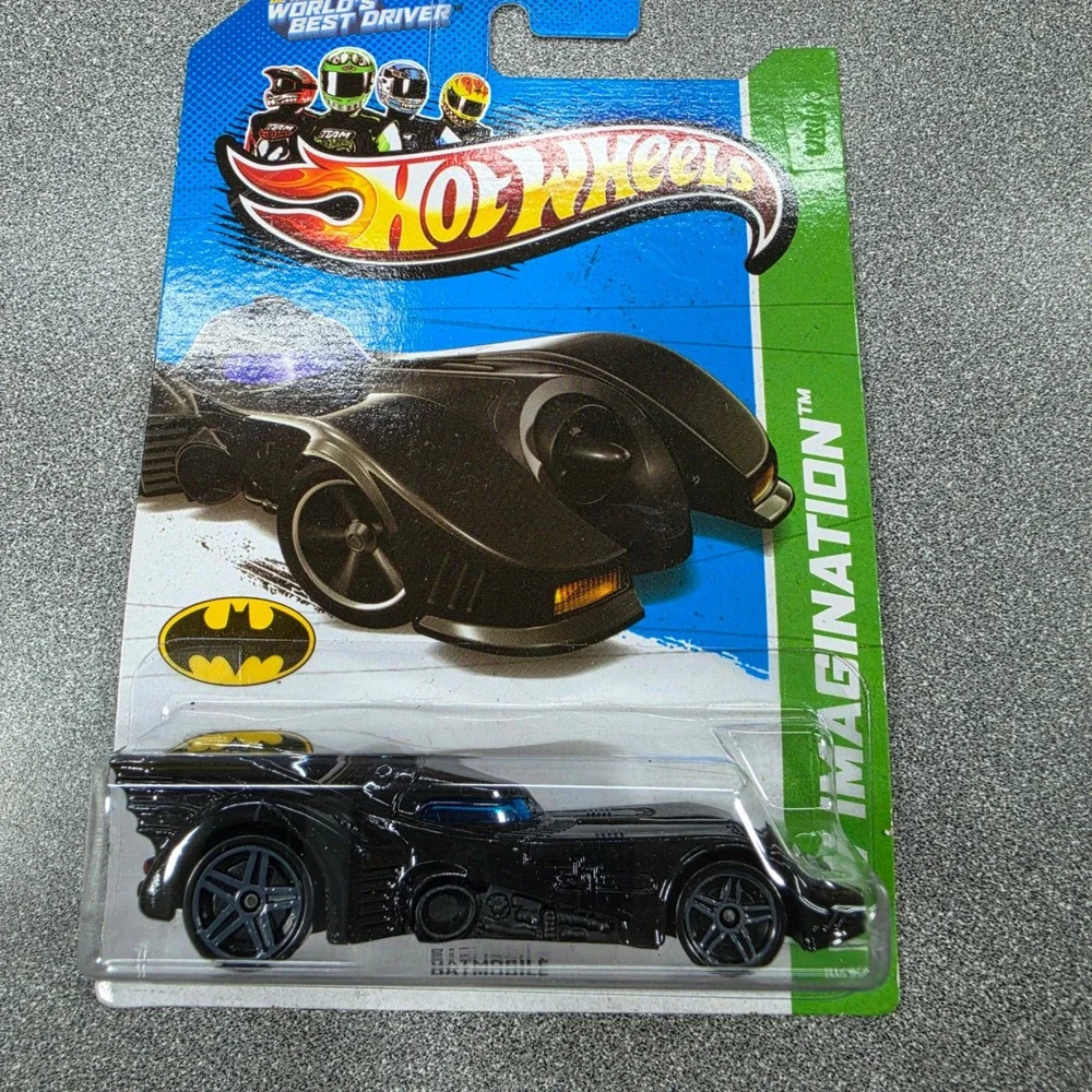 Hot Wheels Batmobile Lot 4pk Arkham Asylum The‎ Bat Track Stars Black NEW NIB